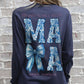 Blue Mama Bow Long Sleeve -