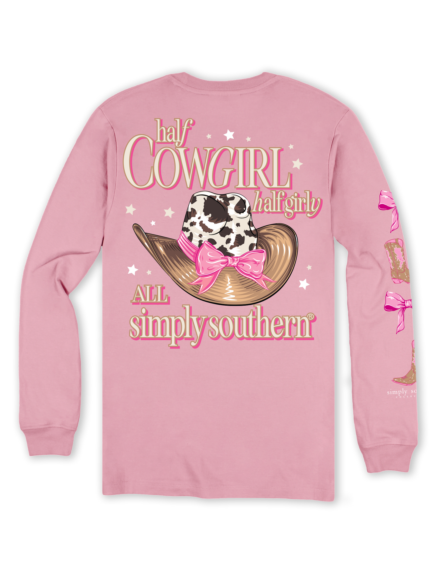 Half Cowgirl Half Girly Long Sleeve -