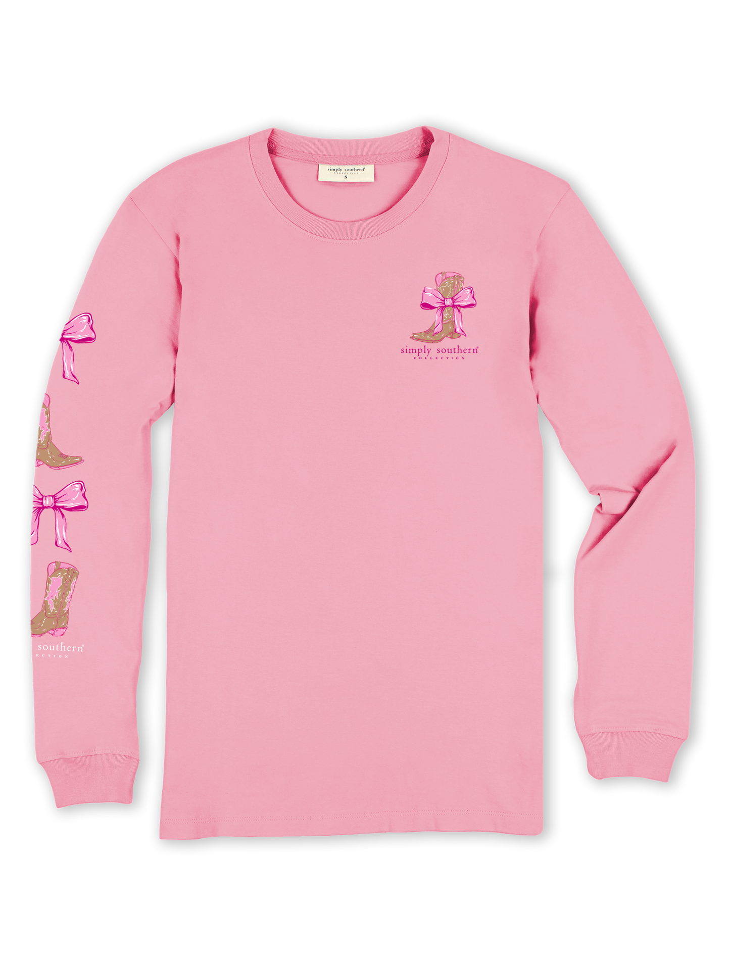 Half Cowgirl Half Girly Long Sleeve -