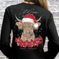 Let It Snow Highlander Cow Long Sleeve