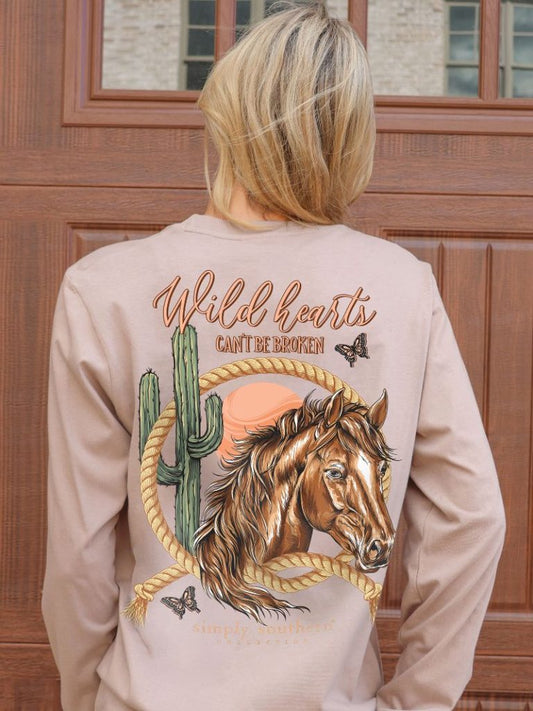 Wild Hearts Horse SS LS -