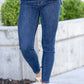 Classic Skinny Mid Rise Tummy Control Jean Style 88894