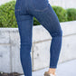 Classic Skinny Mid Rise Tummy Control Jean Style 88894