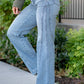 Retro High Waist Wide Leg Jean Style 88766