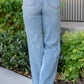 Retro High Waist Wide Leg Jean Style 88766