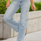 Light Wash Wide Leg Cargo -