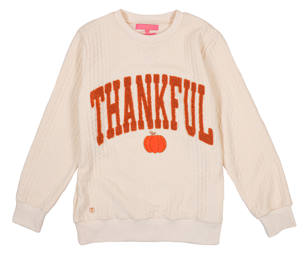 Thankful Braided SS Crew -