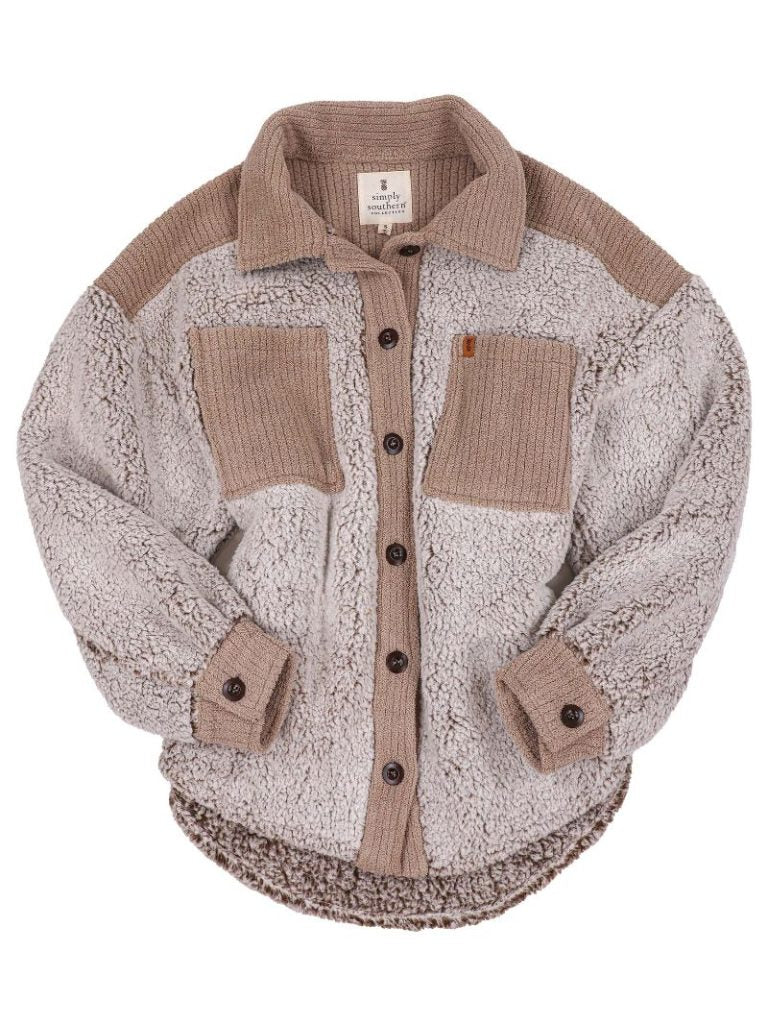 Sophie Soft Shacket Frost SS -