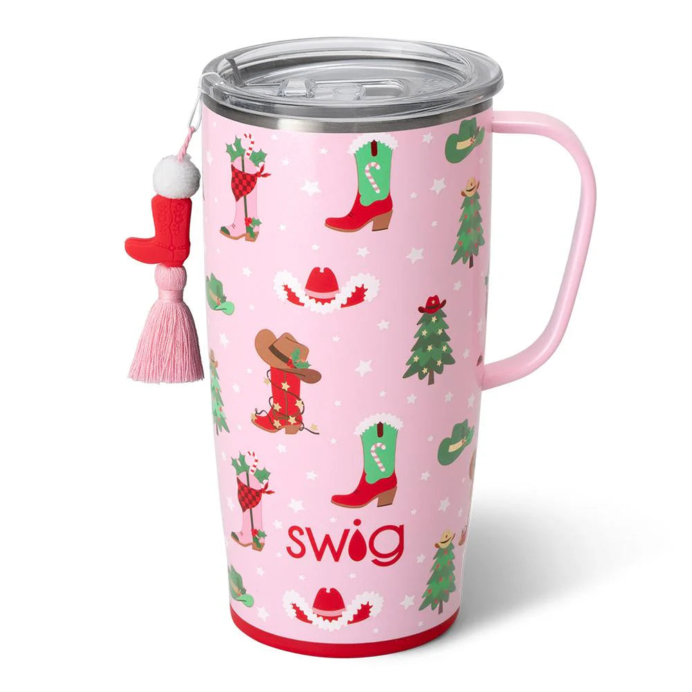 Howdy Holidays Travel Mug (22oz)