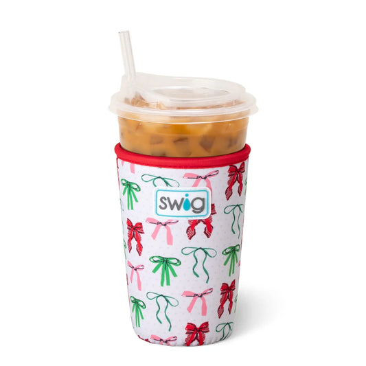 Ribbons and Bows Iced Cup Coolie (22oz)