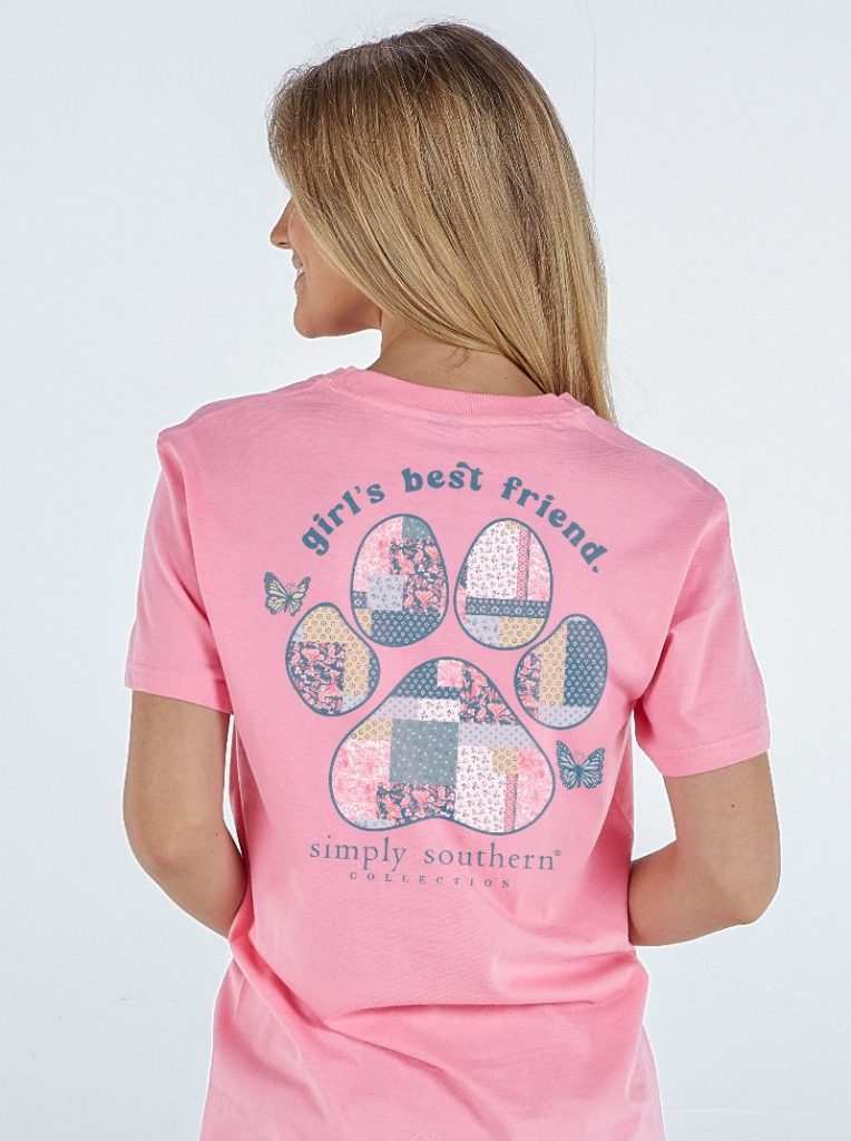 Best Friend Patch Work Paw SS Tee