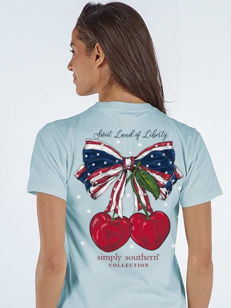 Sweet Land Cherry Bow SS Tee