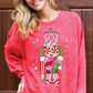 Red Candy Nutcracker Crewneck