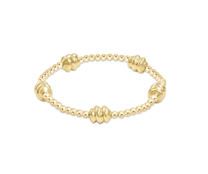 Admire Gold 3mm Bead Bracelet