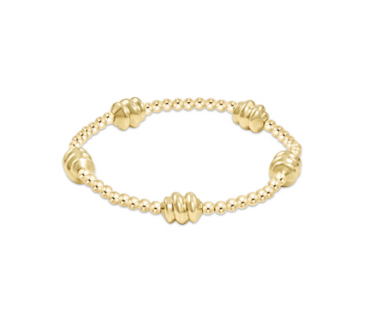 Admire Gold 3mm Bead Bracelet