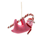 Candy Cane Sloth Ornament