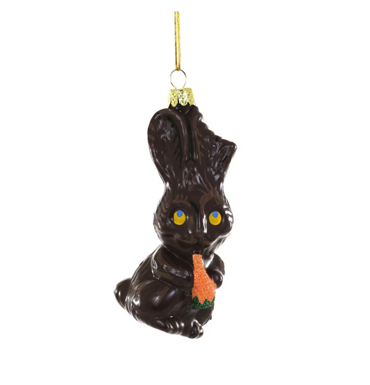 Chocolate Easter Bunny Ornament