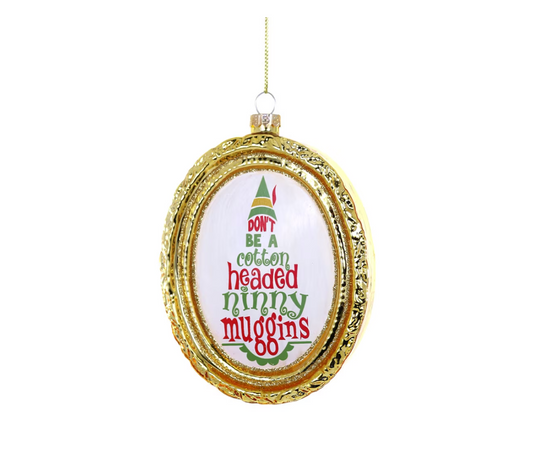 Cotton Headed Ninny Ornament