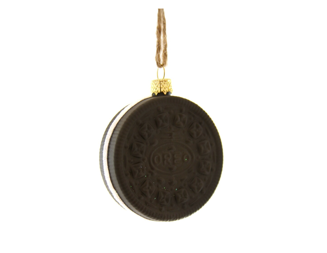 Cream Cookie Ornament