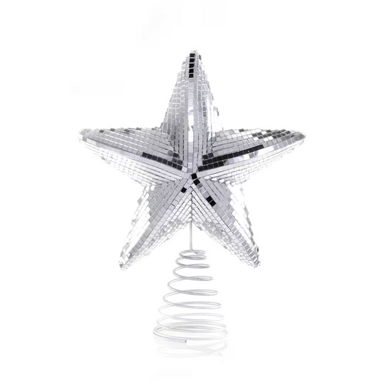 Disco Star Tree Topper