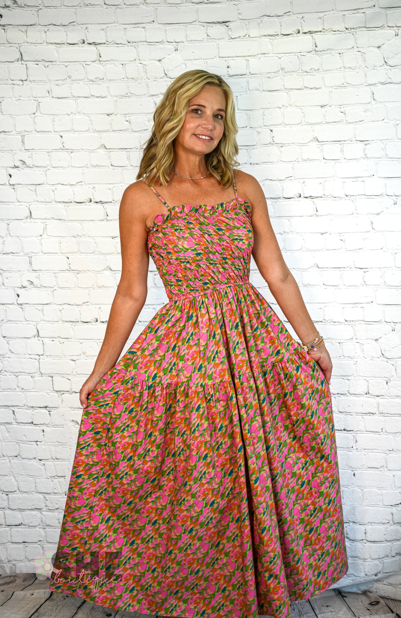 Funky & Free Maxi Dress - – She Chester