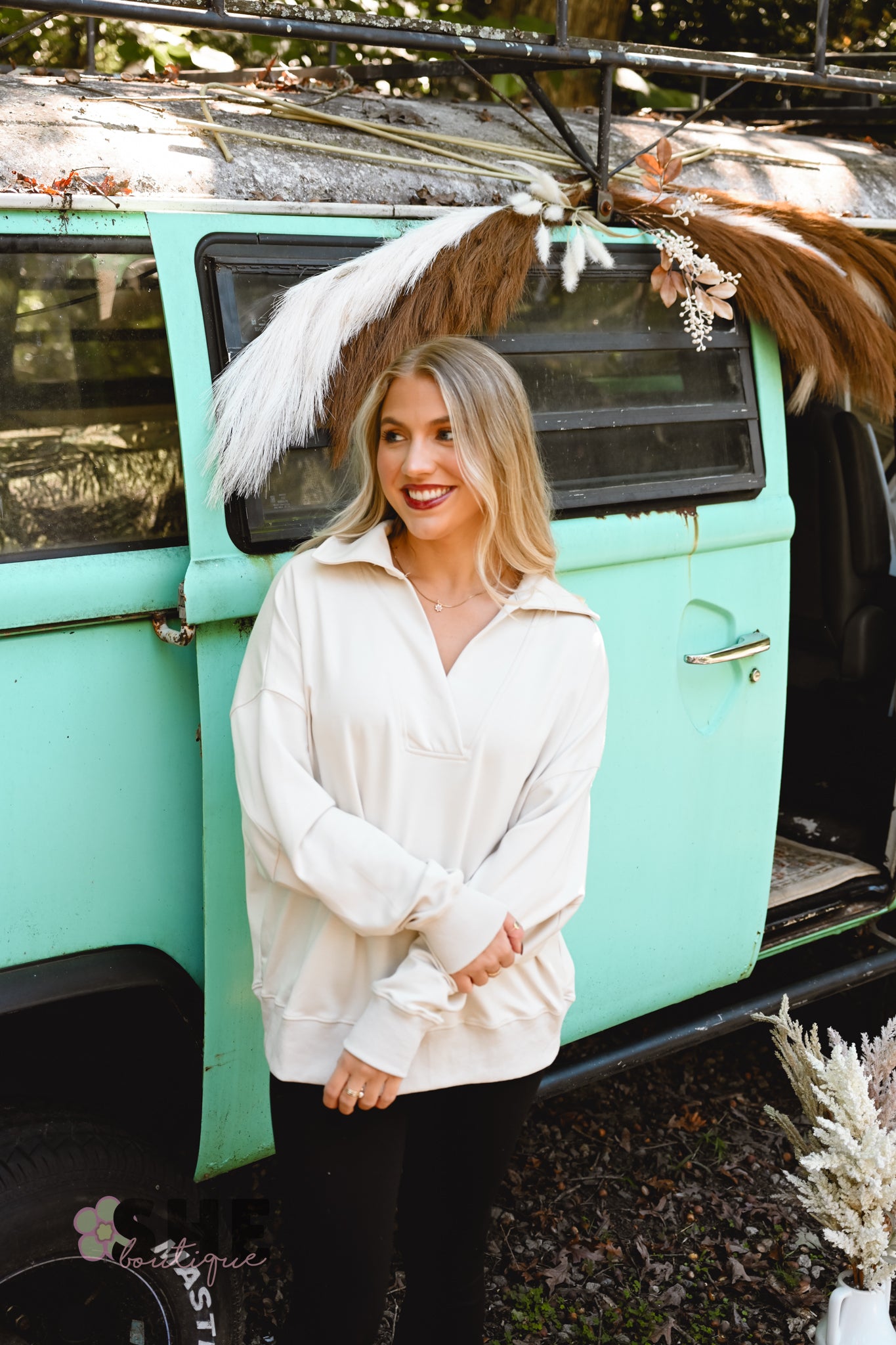 The Cierra Cream Pullover