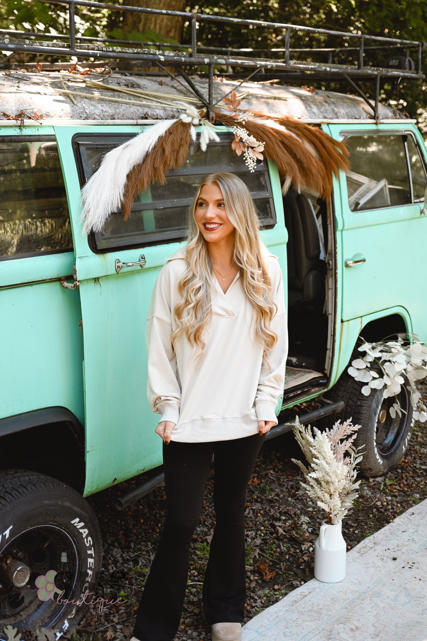 The Cierra Cream Pullover