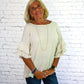 Oats On A Boat Linen Top -