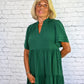 Marilyn Forest Green Dress -