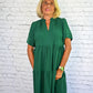 Marilyn Forest Green Dress -