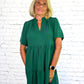 Marilyn Forest Green Dress -