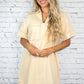 Keep Trying Sandy Denim Dress -