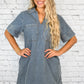 Try Again Denim Dress -