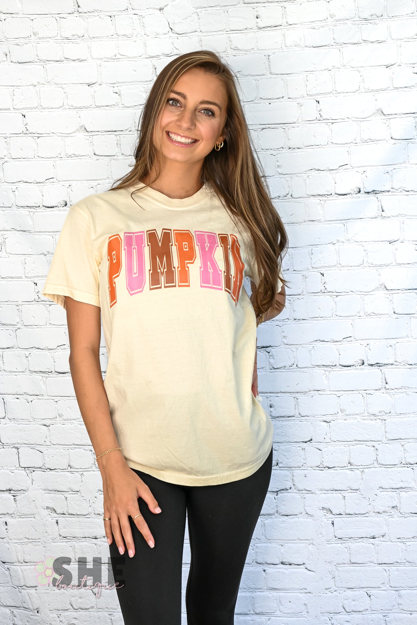 Pumpkin Varsity Tee -