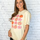 Pumpkins & Daisies Retro Tee -