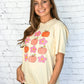 Pumpkins & Daisies Retro Tee -