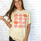 Pumpkins & Daisies Retro Tee -