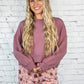 Plum Comfort Pullover -