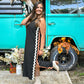 Just Keep Squiggling Maxi Dress -