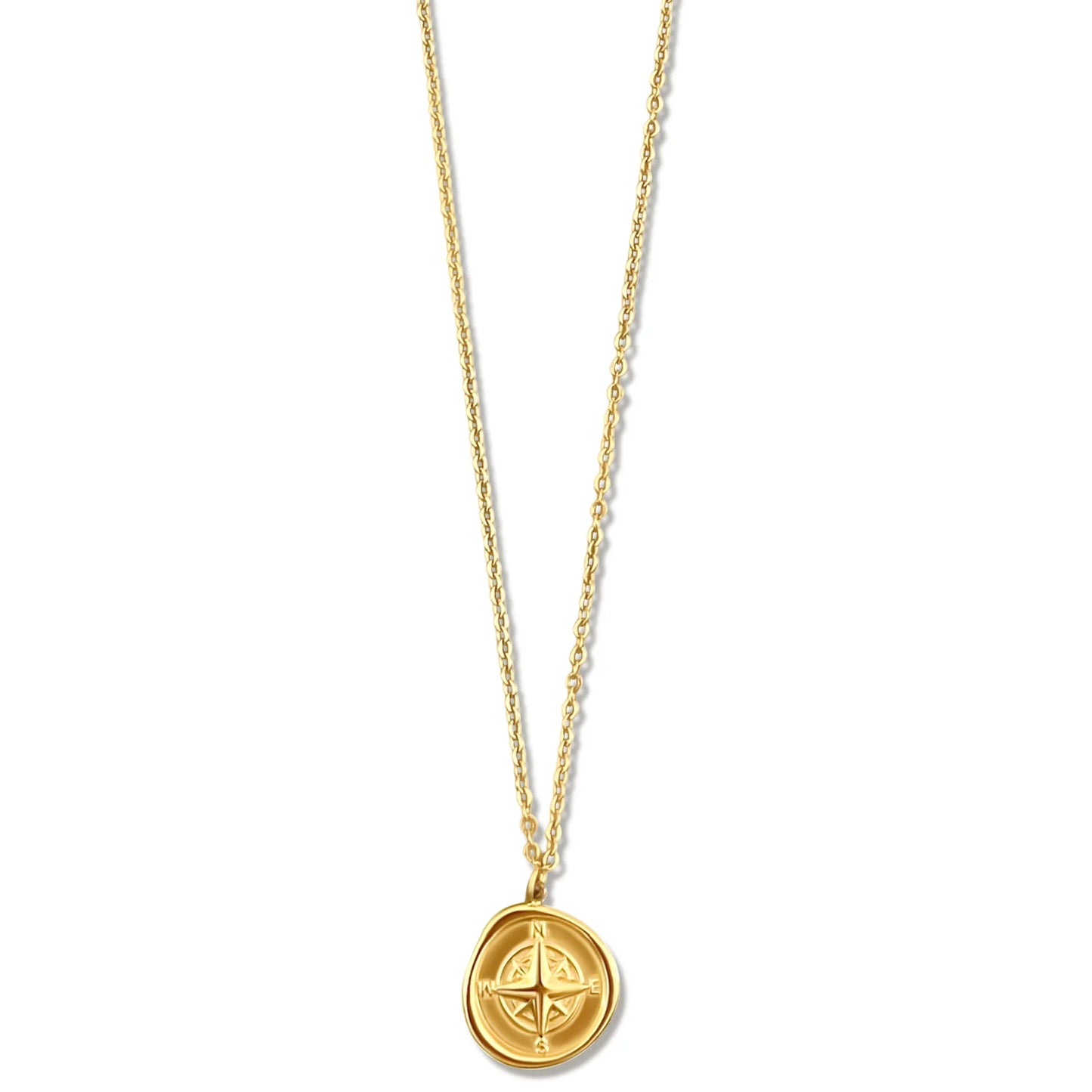 Aerin Compass Pendant Necklace - 66