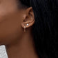 Ariana Small Silver Stud Earring