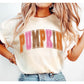 Pumpkin Varsity Tee -