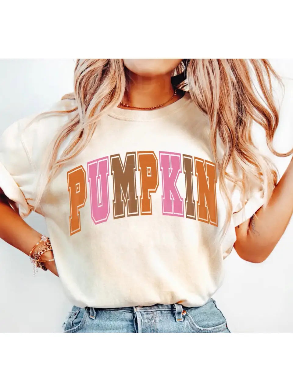 Pumpkin Varsity Tee -