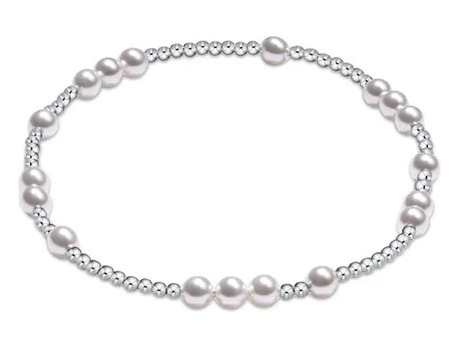 Extends Hope Sterling Silver Pearl 4mm