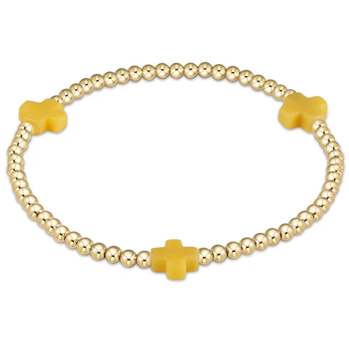 Signature Cross Gold 3MM Canary