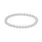 EXTENDS Sterling Grateful 4mm Bead Bracelet