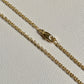 2.5mm Rollo Chain 18K GF -