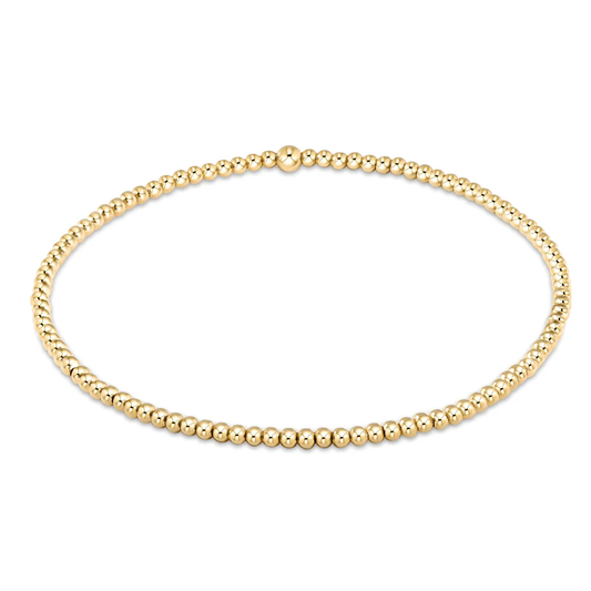 EXTENDS 2mm Gold Classic Bracelet