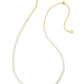 LOLO STRAND NECKLACE IN GOLD WHITE PEARL