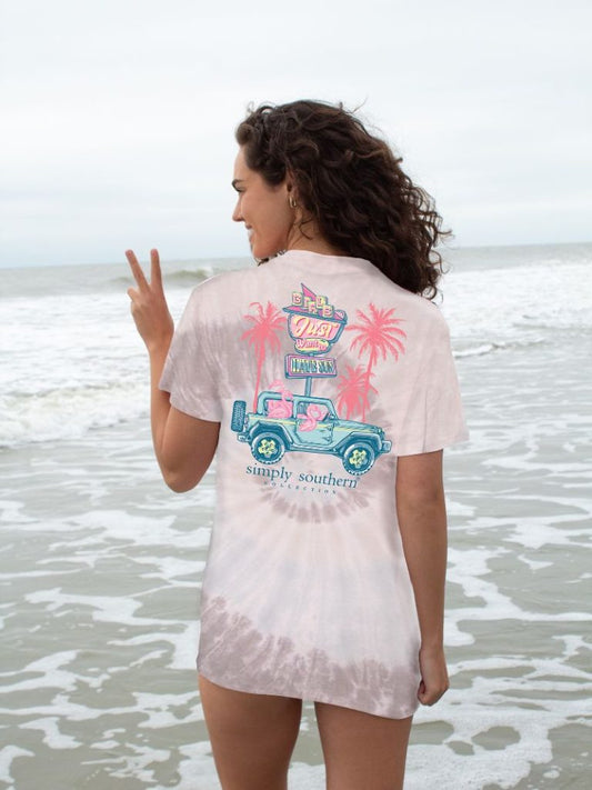 SS Flamingo Jeep Tee -